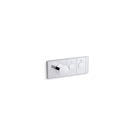 Kohler Anthem Recessed Mech Th Control 2Ot Polished Chrome K-26346-9-CP
